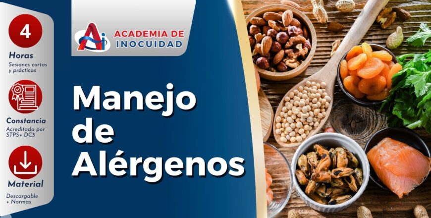 Manejo de alérgenos